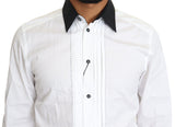 Dolce & Gabbana Elegant White Slim Fit Dress Shirt