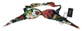 Dolce & Gabbana Chic Floral Print Bikini Top - Summer Elegance