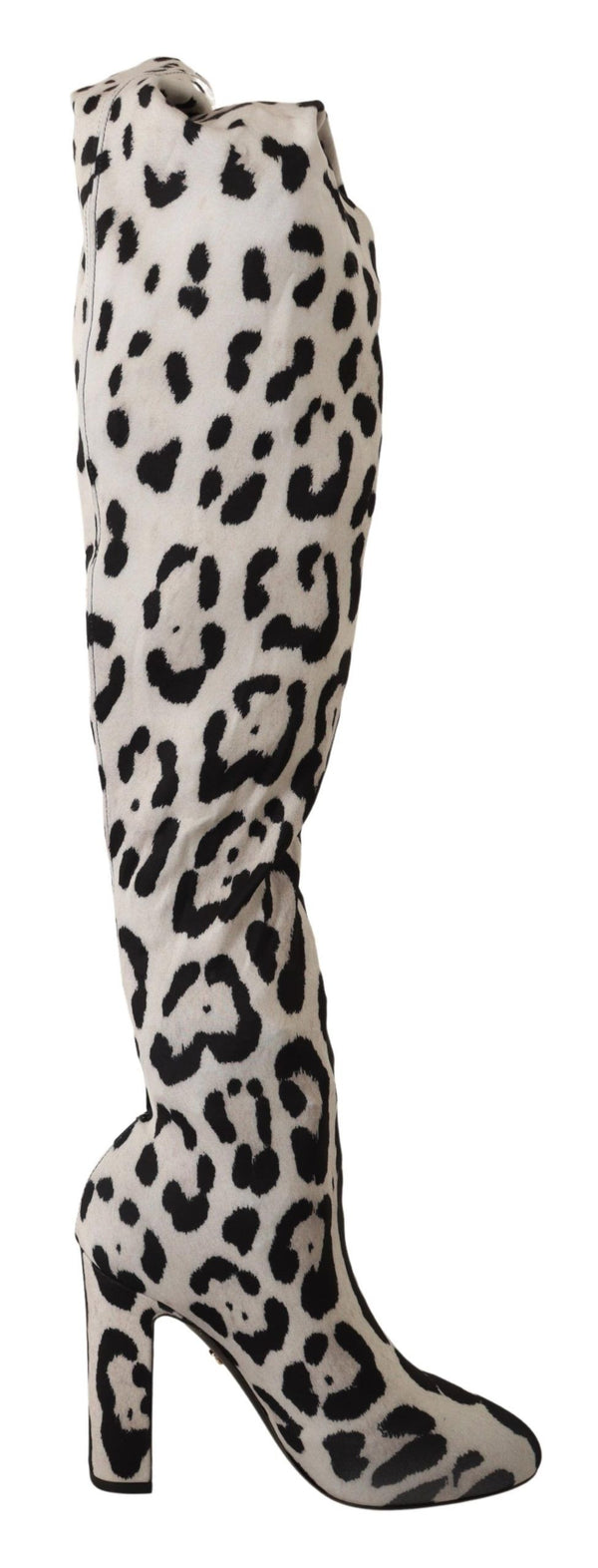 Dolce & Gabbana Chic Leopard High-Heel Over-Knee Boots