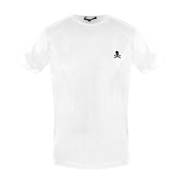 Philipp Plein White Cotton Men T-Shirt