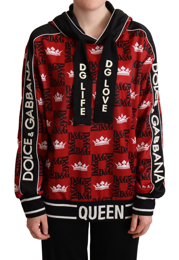 Dolce & Gabbana Elegant Multicolor Pullover Hoodie