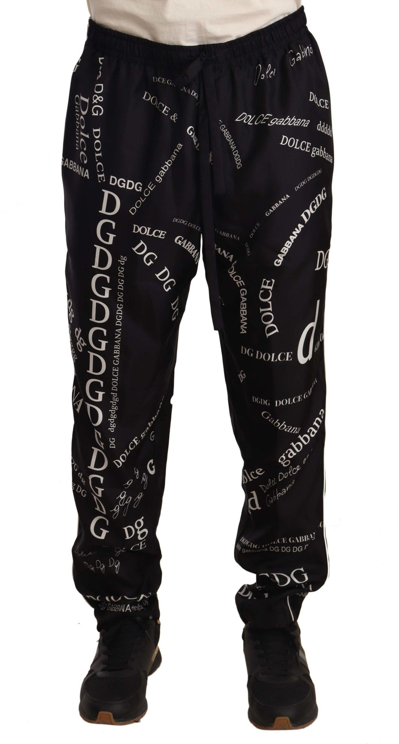 Dolce & Gabbana Elegant Silk Lounge Pants