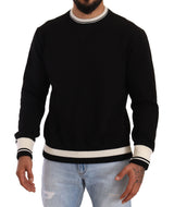 Dolce & Gabbana Elegant Monochrome Crew Neck Sweatshirt