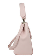 MCM Aren Medium Visetos Powder Pink Leather Hobo Shoulder Crossbody Handbag