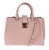 Michael Kors Elegant Pink Leather Shoulder Bag