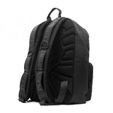 Plein Sport Elegant Black Backpack with Gold Tiger Motif