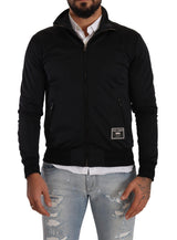 Dolce & Gabbana Elegant Full Zip Cardigan Sweater - Black