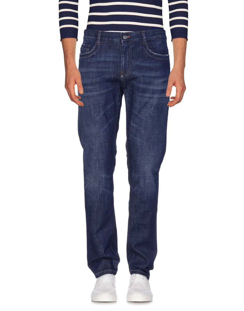 Bikkembergs Sleek Dark Blue Regular Fit Jeans