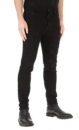 Dsquared² Black Cotton Men Jeans