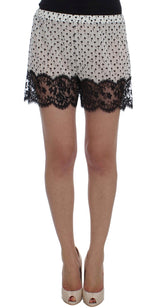 Dolce & Gabbana Elegant Silk Lace Sleep-Shorts