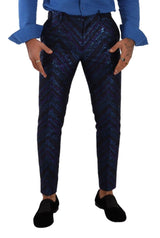 Dolce & Gabbana Elegant Slim Fit Men's Dress Pants