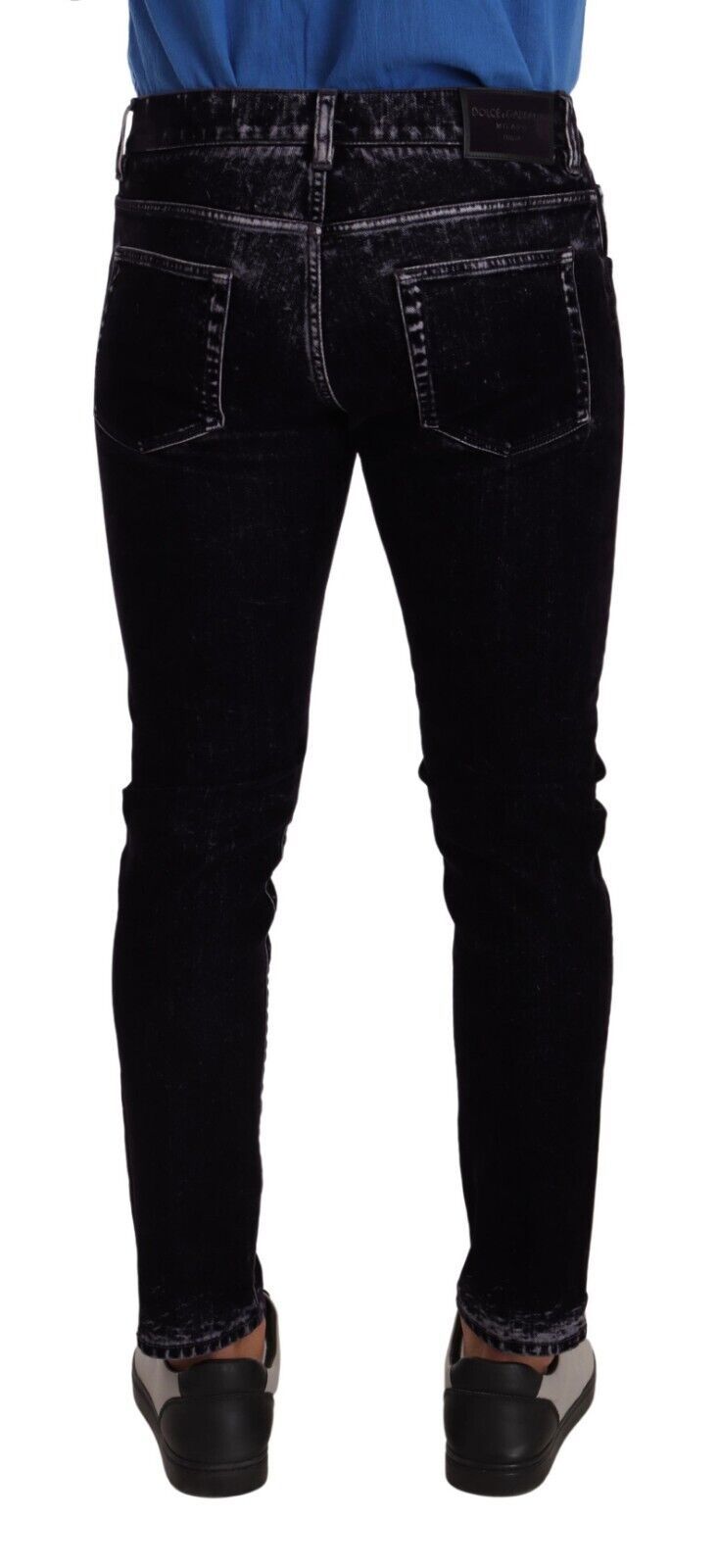 Dolce & Gabbana Elegant Purple Slim Fit Skinny Jeans