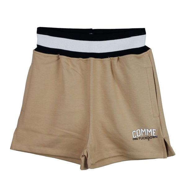 Comme Des Fuckdown Chic Stretch Shorts With Logo