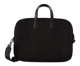 Karl Lagerfeld Sleek Nylon Laptop Crossbody Bag For Sophisticated Style