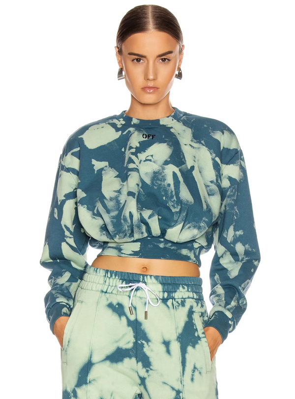 Off-White Ethereal Tie-Dye Couture Sweatshirt