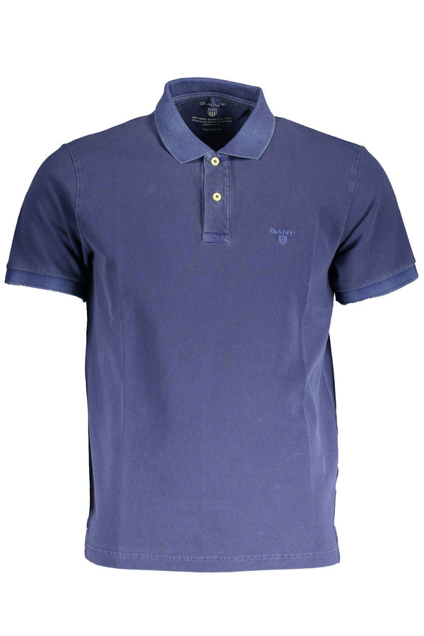 Gant Blue Cotton Men Polo