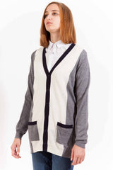 Gant Gray Wool Women Cardigan