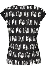 Emporio Armani Black Cotton Women Top