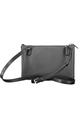 Calvin Klein Elegant Black Shoulder Bag with Logo Detail