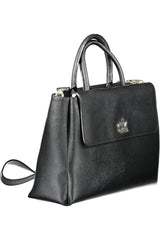 Calvin Klein Black Polyvinylchloride Women Handbag