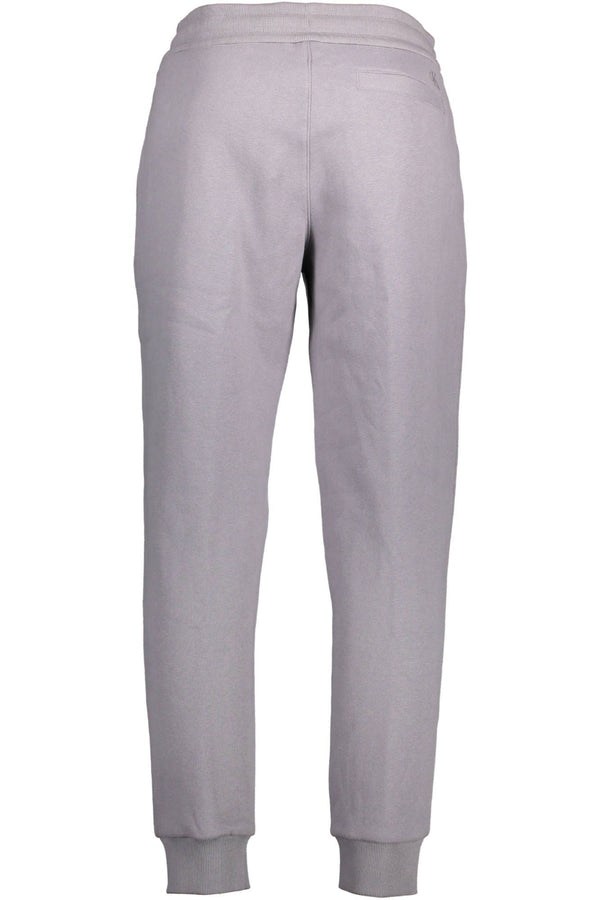 Calvin Klein Gray Cotton Men Sports Trousers