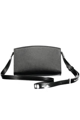 Calvin Klein Sleek Black Shoulder Bag with Chic Logo