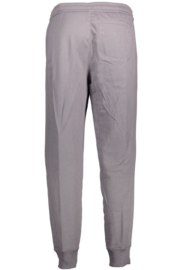 Calvin Klein Gray Cotton Men Pants