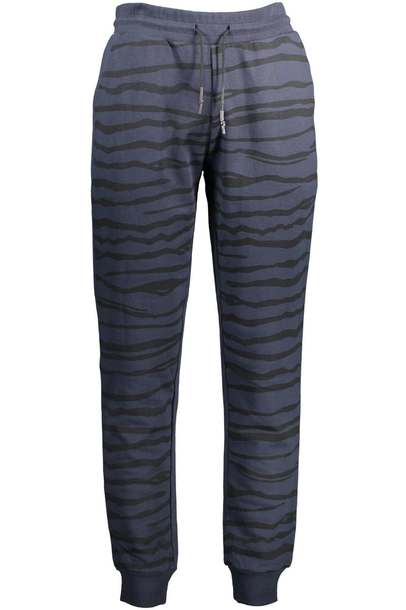 Cavalli Class Blue Cotton Men Trouser