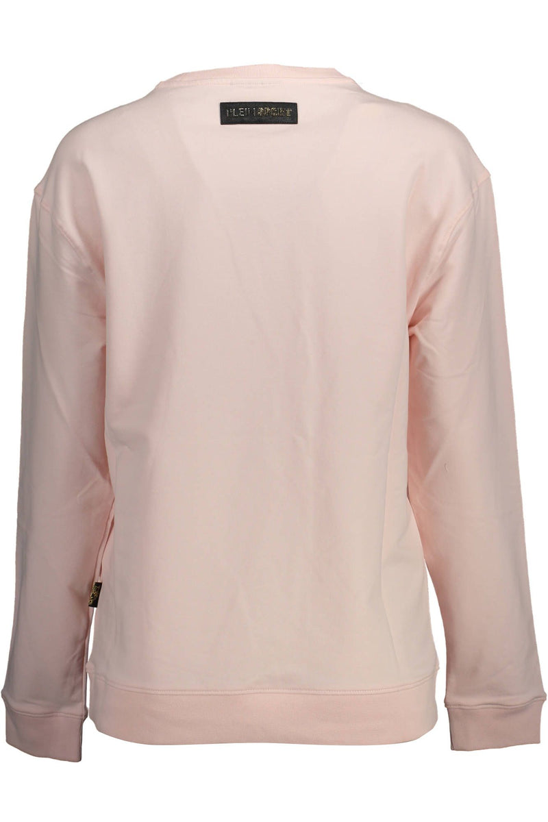 Plein Sport Pink Cotton Women Sweater