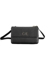 Calvin Klein Elegant Black Chain Shoulder Bag