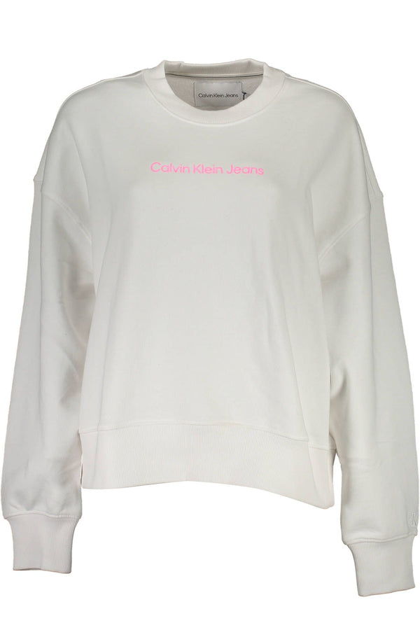 Calvin Klein White Cotton Women Sweater