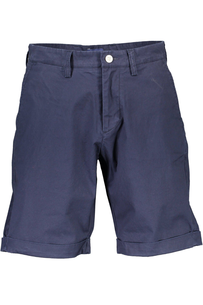 Gant Blue Cotton Men Bermuda