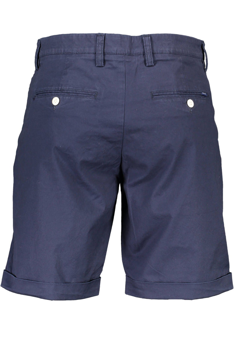 Gant Blue Cotton Men Bermuda