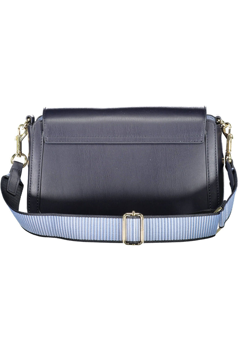 Tommy Hilfiger Elegant Blue Shoulder Bag with Contrast Details