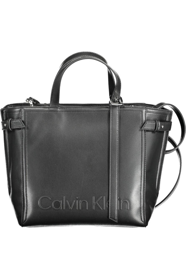 Calvin Klein Black Polyester Women Handbag