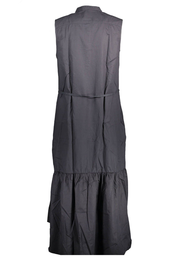 Gant Elegant Sleeveless Buttoned Midi Dress