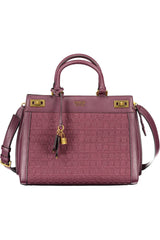 Guess Jeans Elegant Purple Polyurethane Handbag