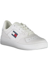 Tommy Hilfiger Sleek White Sneakers with Eco-Friendly Twist