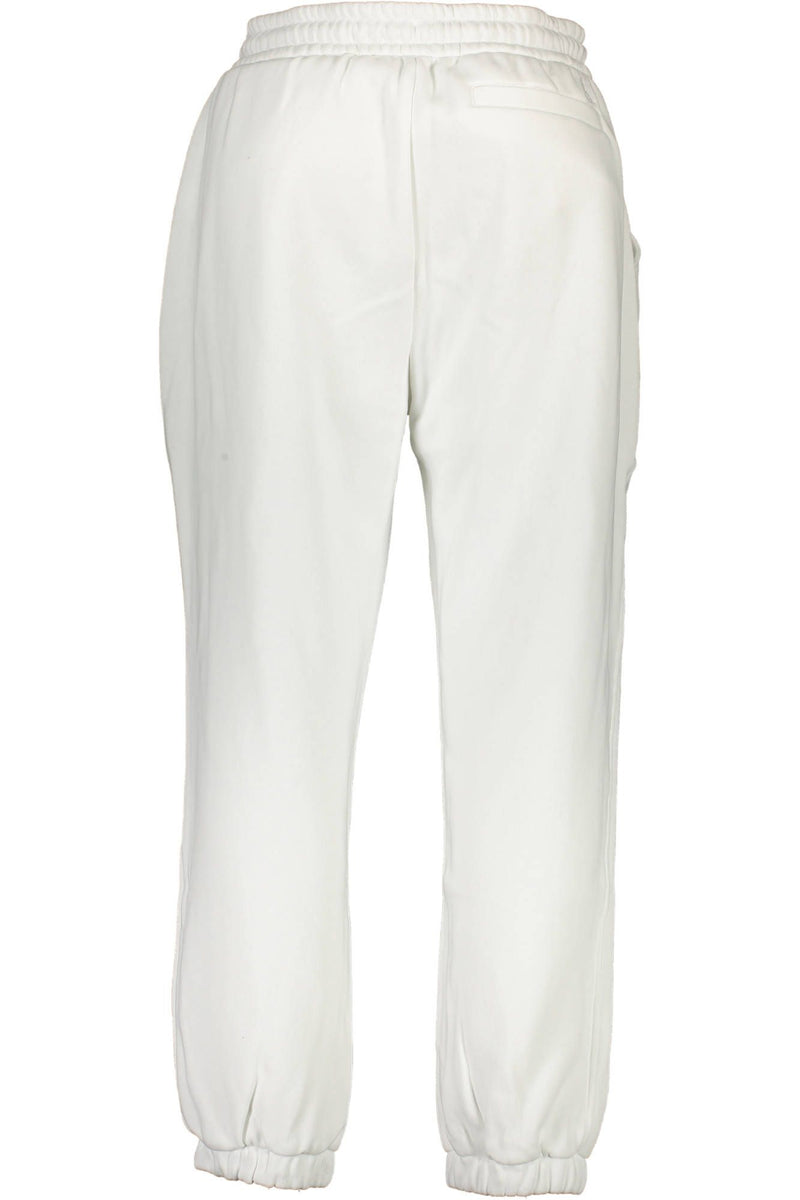 Calvin Klein White Cotton Men Pants