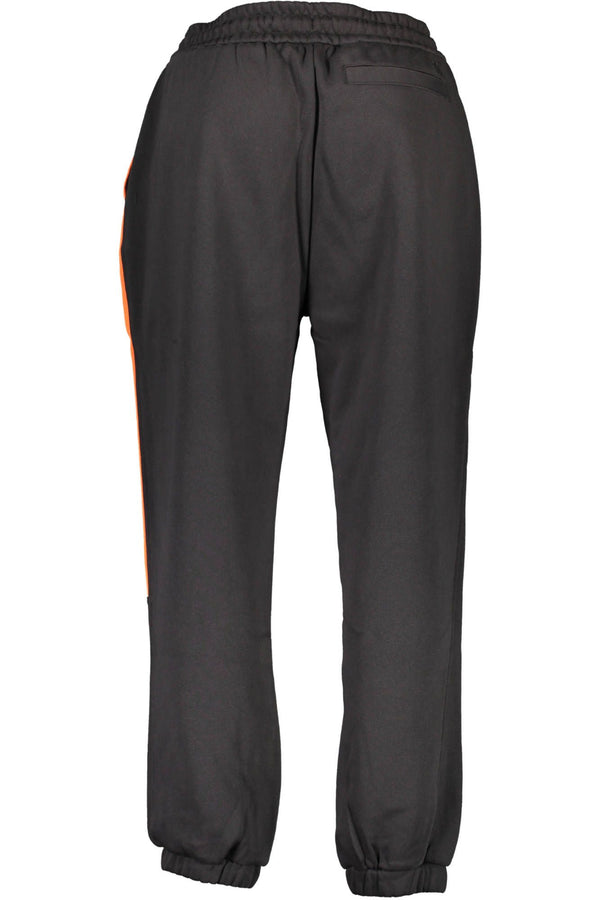 Calvin Klein Black Cotton Men Trousers