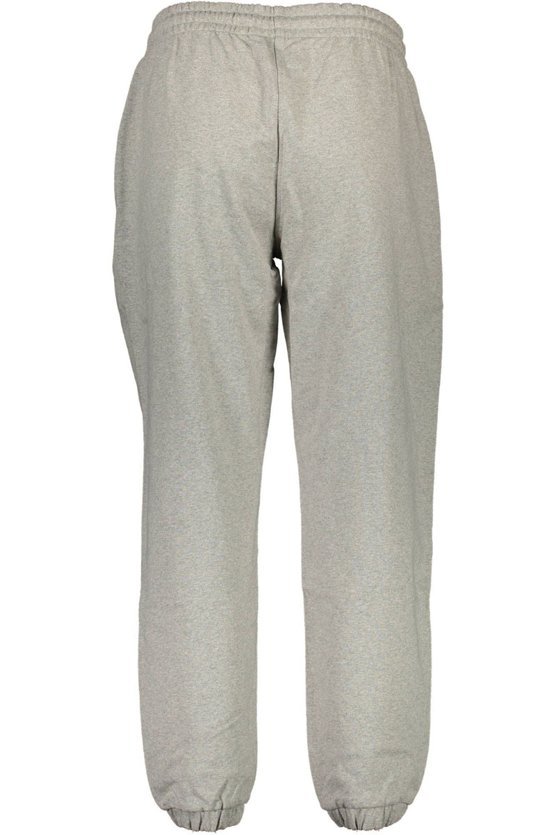 Calvin Klein Chic Gray Sports Trousers with Logo Detail