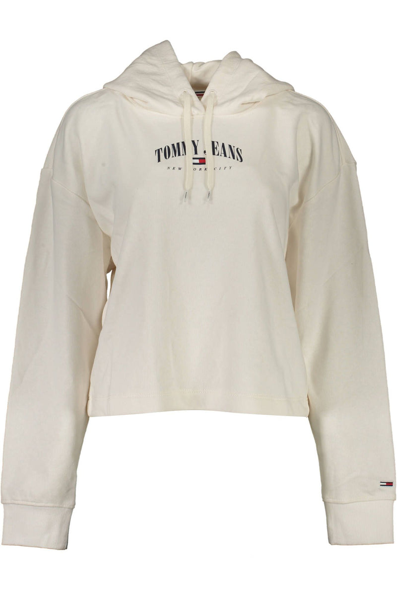 Tommy Hilfiger White Cotton Women Sweater