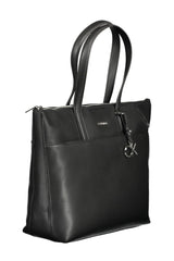 Calvin Klein Black Polyester Women Handbag