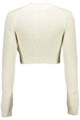 Calvin Klein White Cotton Women Cardigan