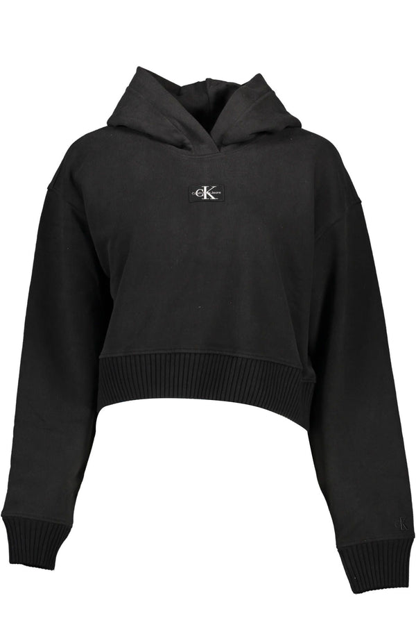 Calvin Klein Black Cotton Women Sweater