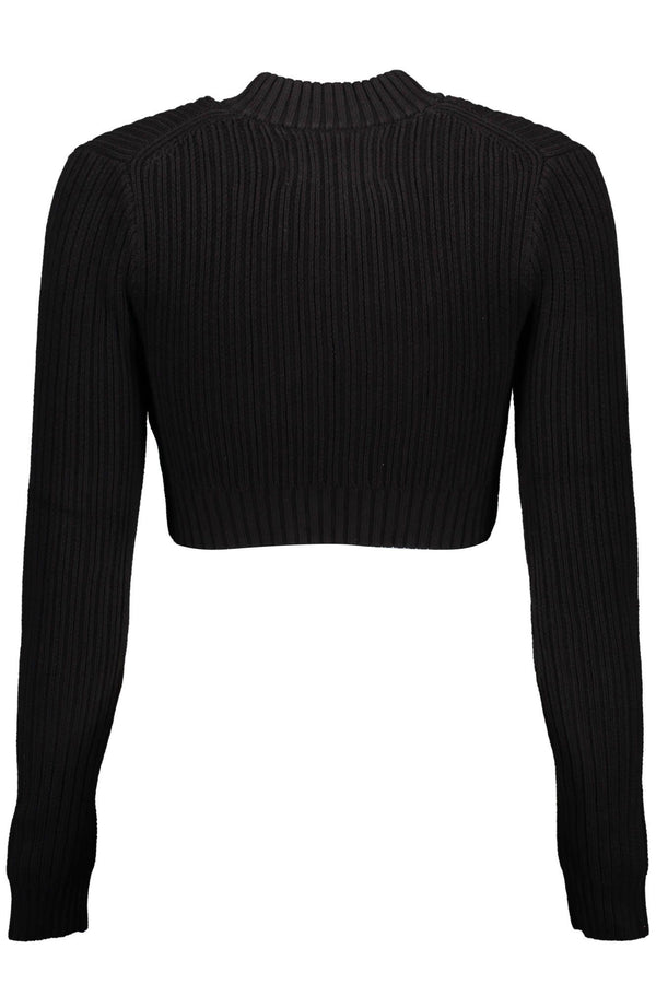 Calvin Klein Black Cotton Women Sweater