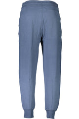 Calvin Klein Blue Cotton Men Trouser