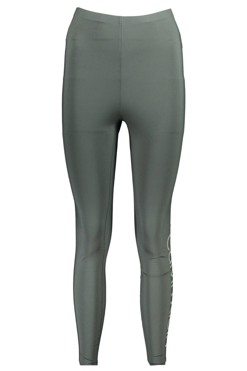 Calvin Klein Green Polyester Women Legging