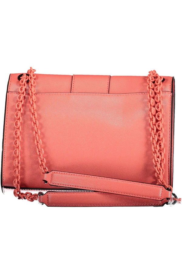 Calvin Klein Chic Pink Shoulder Bag with Magnet Closure