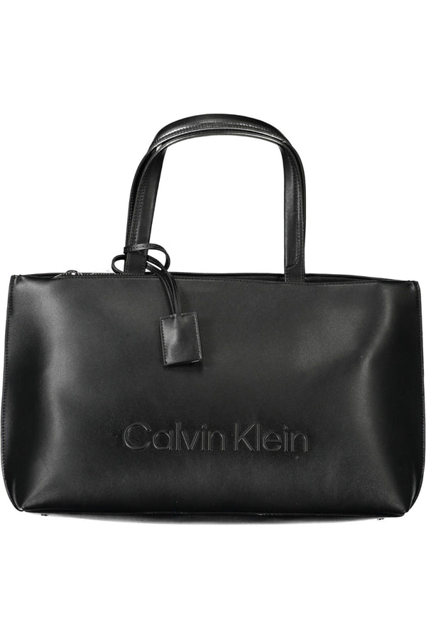 Calvin Klein Black Polyester Women Handbag